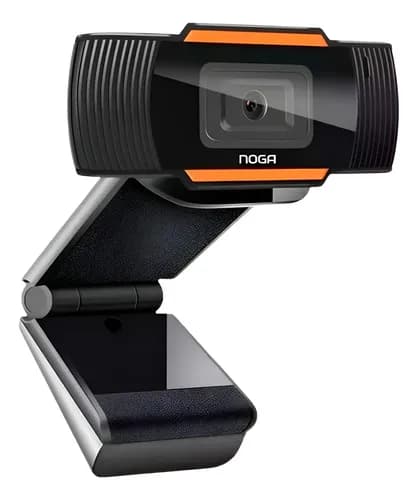 Webcam Noga Ngw-110 Hd 720 1280 X 720 Camara Con Microfono Negro