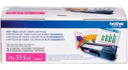 Toner Brother Tn315 Tn315m Magenta 4150 4570 Mfc 9460 9970 M Magenta