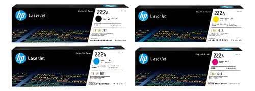 Toner Hp Laserjet 222a Combo X 4 3203 3288 Mfp 3303 Mfp 3388 Negro/cian/magenta/amarillo