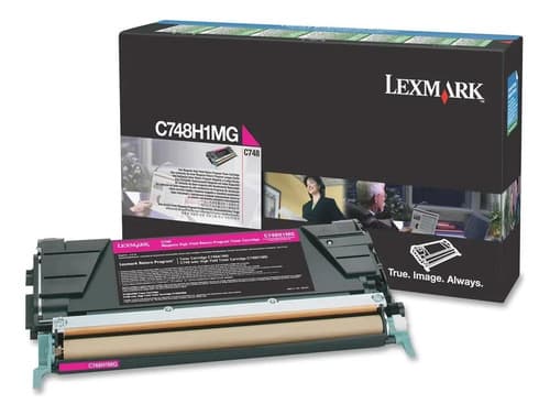 Tóner Lexmark C748h1mg C746 X746 X748 Tinta Magenta 748 Magenta