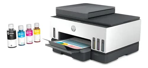 Impresora Multifuncional Hp Smart Tank 750 Wifi Duplex Adf Blanco