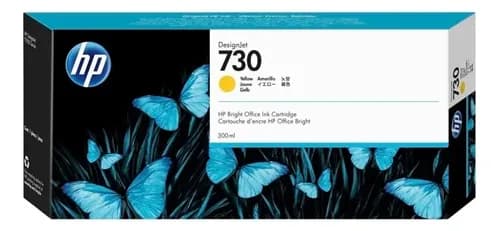 Cartucho Hp 730 Amarillo 300ml P2v70a T1600 T1700 T2600 Orig