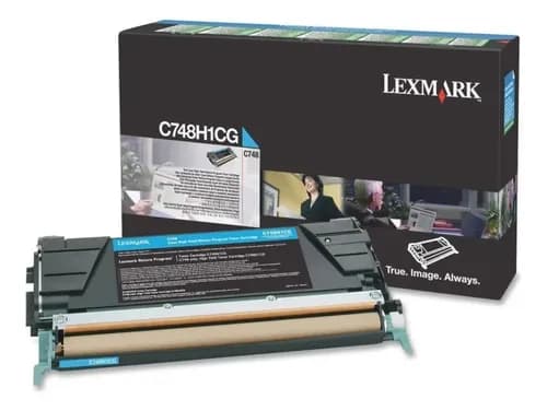 Toner Cyan Lexmark C748 / C746 C748h1cg Cian