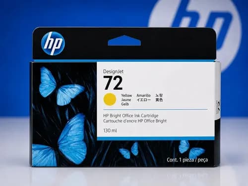 Cartucho Hp 72 Amarillo C9373a 130ml