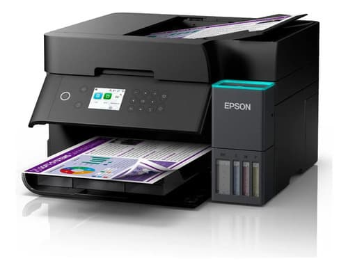 Impresora Epson Ecotank L6370 Full Duplex Adf Wifi Red Negro