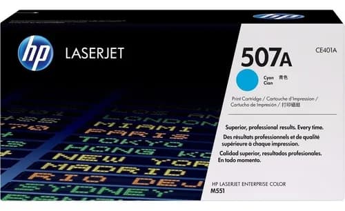 Toner Hp 507 507a Ce401 Ce401a Cian Para M551 Original Cian
