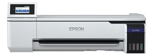 Impresora Epson Surecolor F570 Para Sublimación De 24  Con Wi-fi Y Usb Blanco/negro