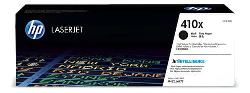 Toner Hp Cf410x Cf410 410x 410 Negro M452 M477 Original Negro Impresora
