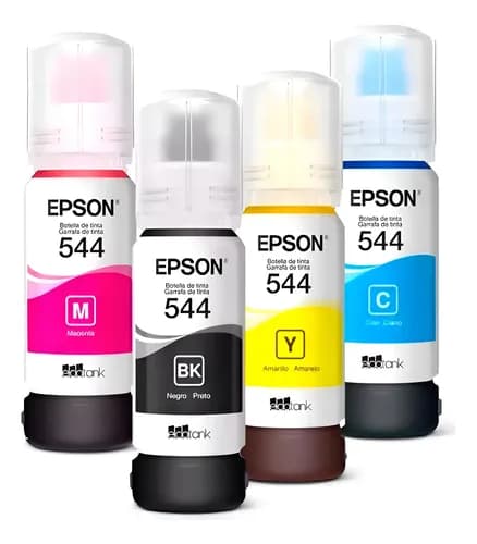 Tinta De Impresora Epson T544 Negro Cian Magenta Amarillo Cian/negro/magenta/amarillo