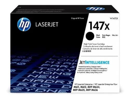 Toner Hp 147x W1470x High Yield Negro 25200 Copias M610  147
