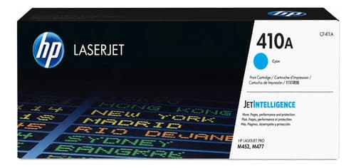 Toner Hp 410a 410 Cyan Cf411a Laserjet Pro M452 M477 Cian Hp