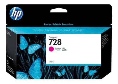 Cartucho Hp F9j66a 728 Magenta 130ml T730 T830