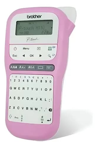 Rotuladora Etiquetadora Portatil (rosa) Brother Pt-h110pk Rosa