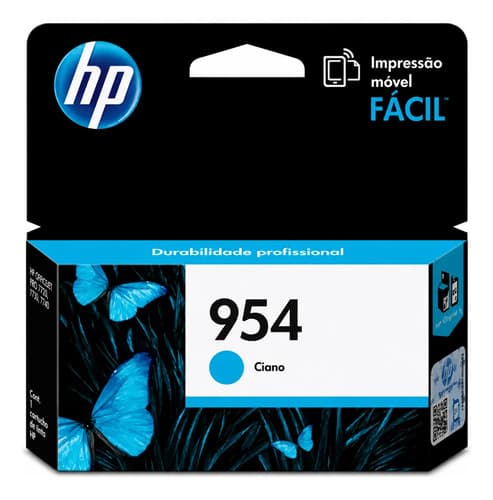 Cartucho Hp 954 Cian L0s50al 7720 7740 8210 8710 8720 8730