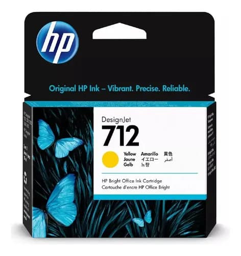 Cartucho Hp 712 Amarillo 210 230 250 630 650 Original 3ed69a