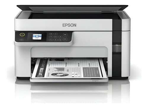 Impresora Multifunción Monocromática Epson Ecotank M2120 Con Blanco/negro