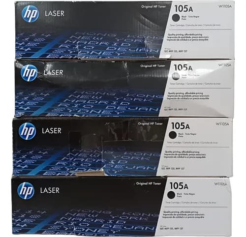Toner Hp 105a Original W1105a 107 135w 137a Caja Abierta Negro