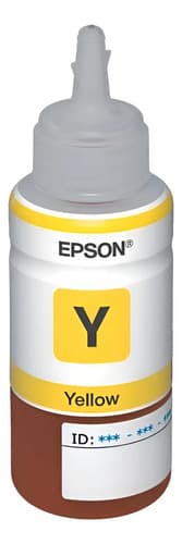 Tinta Epson P/ L800 Amarillo T673420 Original T673 Amarillo