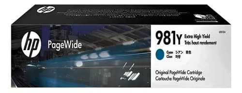 Cartucho Hp 981y Cian Lor13a Pagewide 16000 Pags
