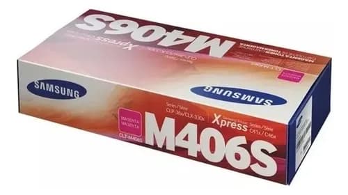Toner Samsung Clt-m406s 406s Magenta Clp360 365 368 Clx3300 Magenta
