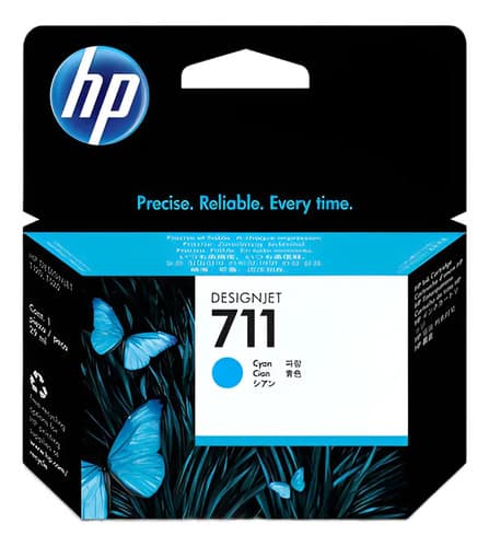Cartucho Hp 711 Cian T130 T530 T120 T520 Cz130 Cz130a