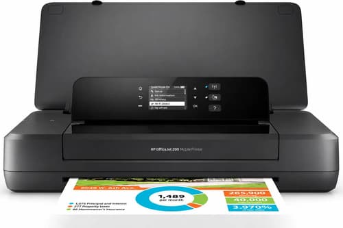 Impresora Hp Officejet 200 Mobile Printer Nueva Negro Usada1 Negro